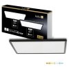 Plafon LED NIVERA SQUARE 32W 3CCT IP54 czarny Kobi Premium